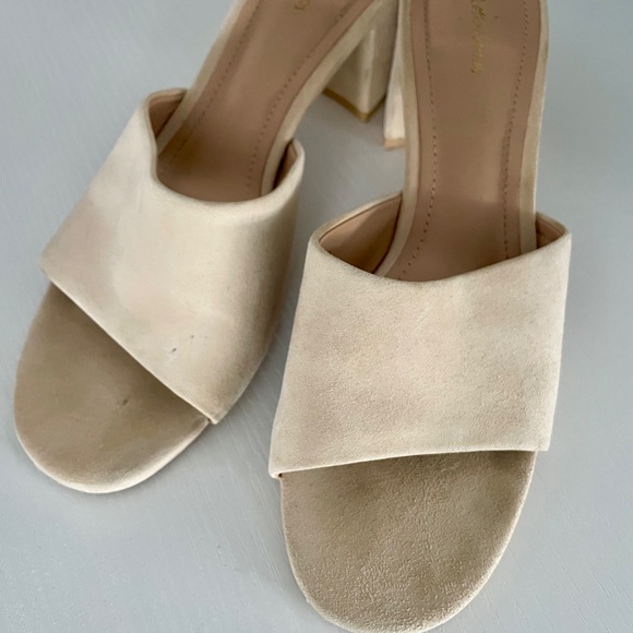 Suede jemima block mule - Picture 2 of 4